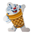 Vintage Fosters Freeze Sign - Porcelain Old Fashion Ice Cream Gas Pump Sign