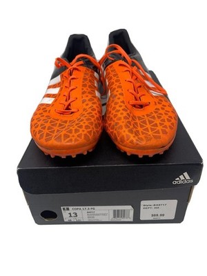 Adidas Mens Rare ACE 15.1 FG/AG S83209 Orange Black Soccer Cleats SIZE 13