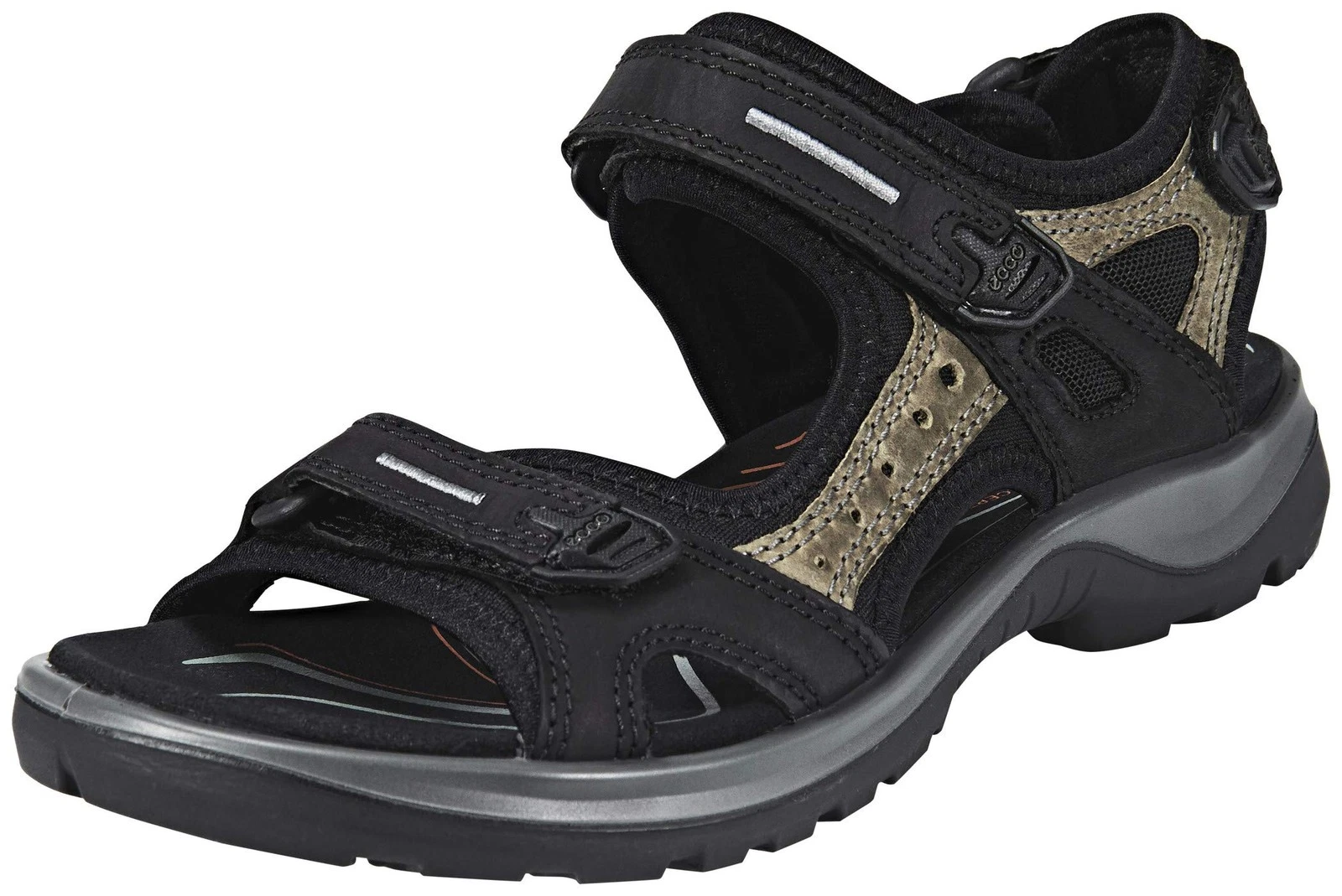 ECCO Sandalo da trekking donna Yucatan outdoor fuoristrada nero talpa nero US 5 5