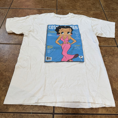 Vintage 1994 Betty Boop T Shirt Cosmopolitan size XL tee Cosmo Magazine