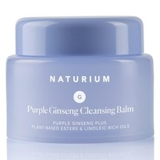 Naturium Purple Ginseng Cleansing Balm Plus Plant-Based Esters & Linoleic-Rich O