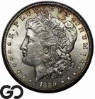 1889-S Morgan Silver Dollar Coin, Nice Choice BU++ Better Date
