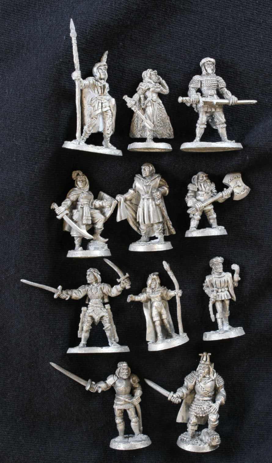 AD&D BIRTHRIGHT Personalities of the Blood Box RAL PARTHA metal minis 10-524