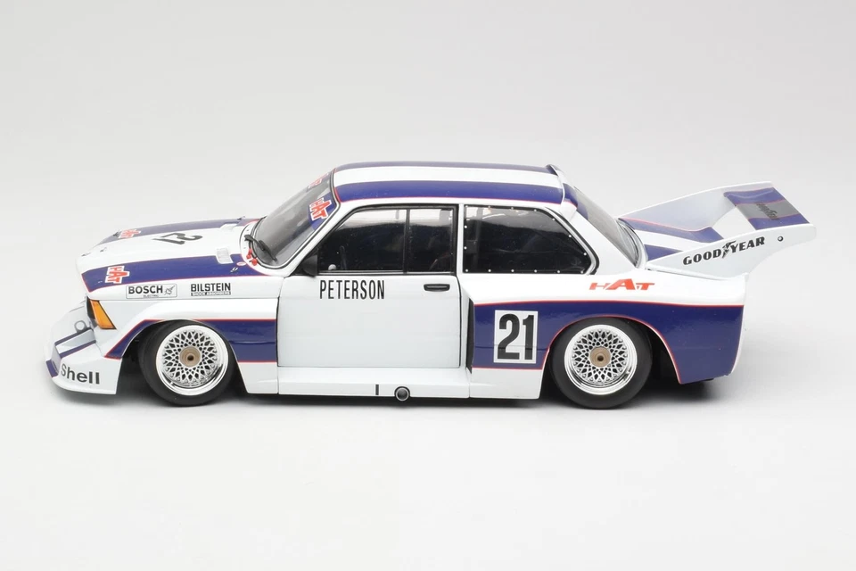 100772121-O BMW 320i E21 Hat n21 R.Peterson DRM 1977 No Outside Box Minichamps 1 - Image 4 of 4