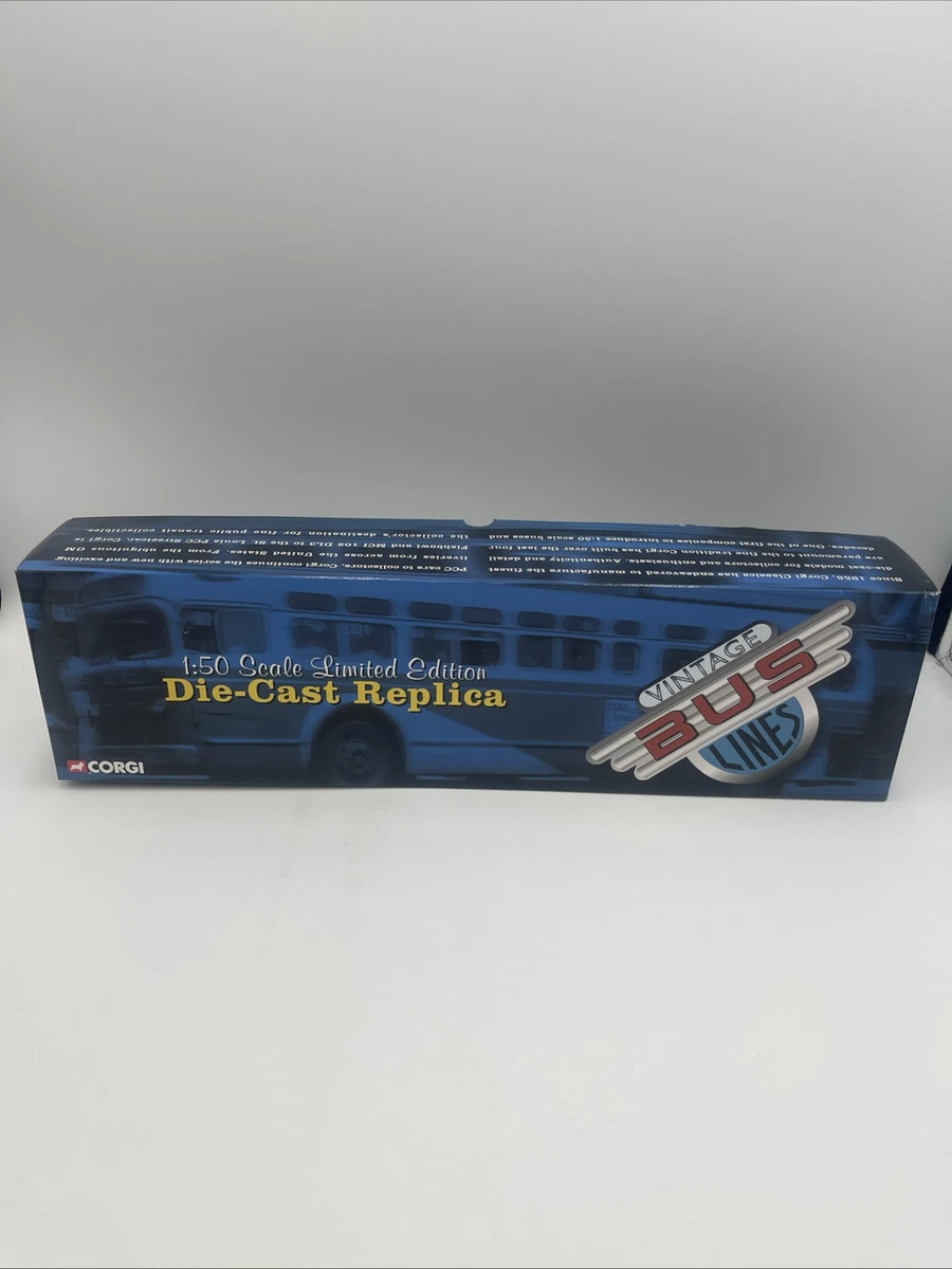 Bus Corgi Vintage US55028 - Lignes PCC Chicago Kenosha Wi - 1/50