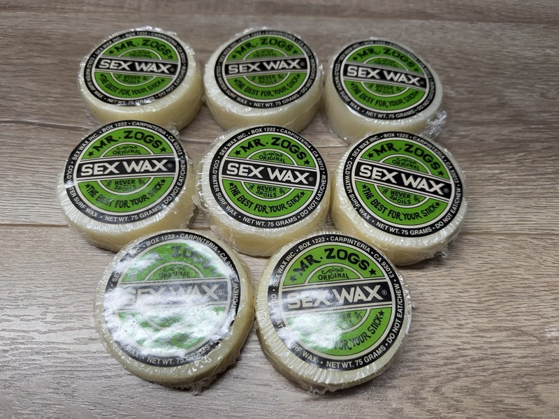 Vintage Mr. Zogs Surfboard Sex Wax Cold Water Surf Wax Lot Of 8 New