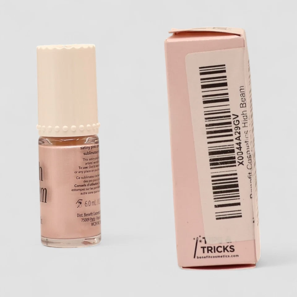 Benefit High Beam Satiny Pink Complexion Liquid Highlighter 0.2 OZ. - Image 4 of 4