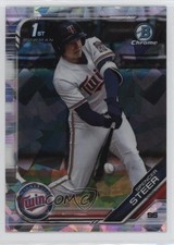 2019 Bowman Chrome Draft Sapphire Edition Spencer Steer #BDC-153 0z4u