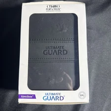 Ultimate Guard Twin Flip'n'Tray Deck Case 160+ Standard Size XenoSkin Black