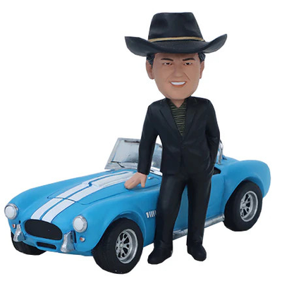 #ad Shelby 427 Cobra 60th Anniversary L. E. Official Bobblehead $29.99