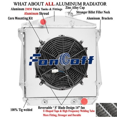 3Rows Radiator+Shroud Fan For 1943-1948 Chevy Sedan Couple DG DR DJ BG BL BN V8