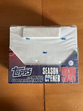 1998 TOPPS SEASON OPENER FOOTBALL FACTORY SEALED BOX 24 PACKS P.MANNING MOSS RCS