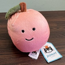 Jellycat Fabulous Peach - New With Tags Rare Retired Genuine