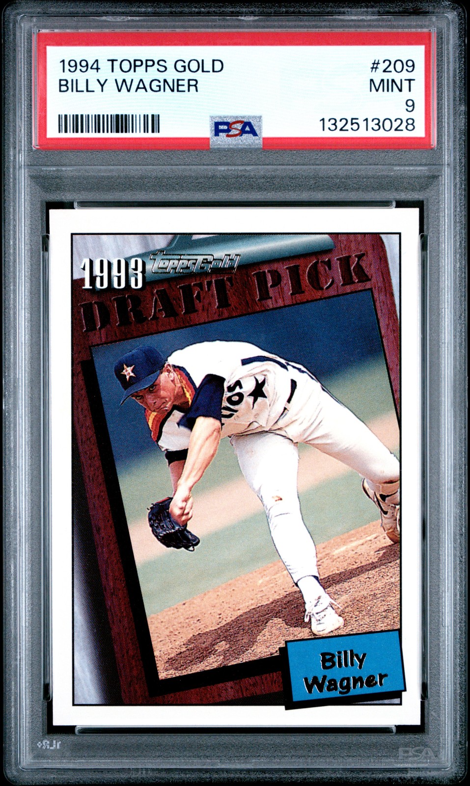 1994 TOPPS GOLD #209 BILLY WAGNER PSA 9