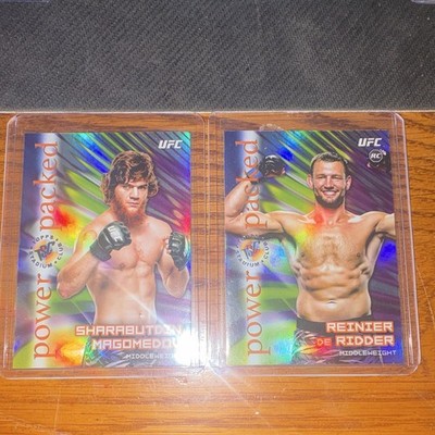 Topps 2025 UFC Stadium Club Power Packed Rookie Lot Magomedov, Pereira, Ankalaev