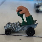 New ListingMattel Hot Wheels Redlines Zowees Shifty Diecast Car 1:64 Silver Green Black