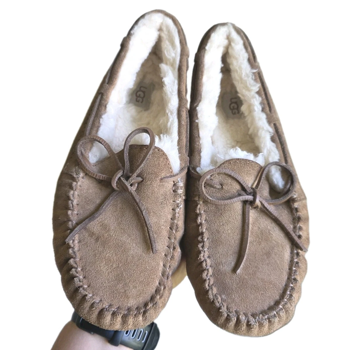 新品未使用品UGG Dakota Shearling Braid UGG Dakota Slippers for Women for sale | eBay
