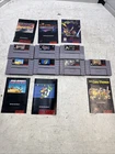 SNES Games Lot with manuals
