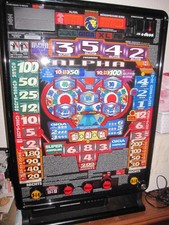 Löwen Geldspielautomat für Euro Rotamint Alpha von2005 mit Schlüssel