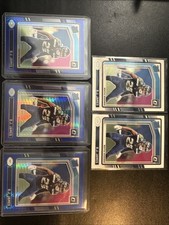 2024 Optic DJ James (RC) Lot Of 5 W/ 3 Blue Hyper Prizm Parallels