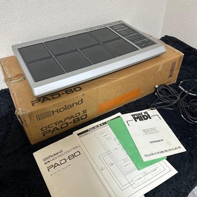 激レア Roland PAD-80 元箱付き MIDIコントローラー Roland PAD-80 Octapad II MIDI Controller Vintage Japan Tested | eBay