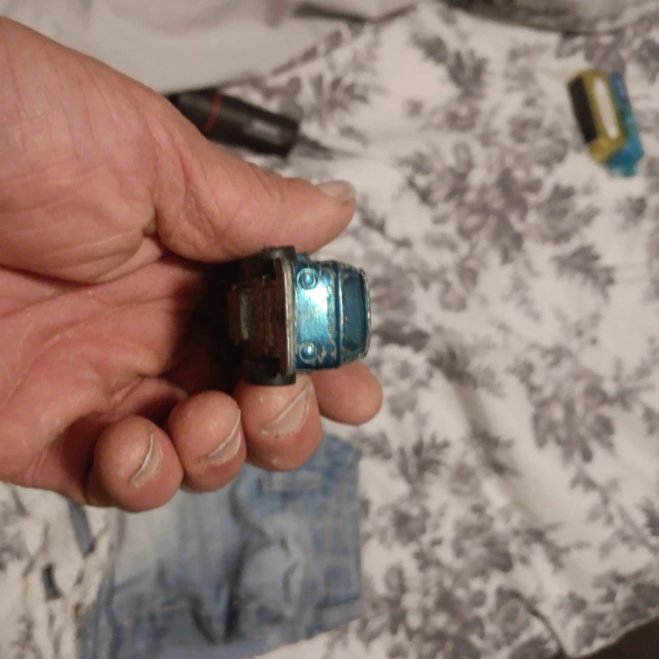 VW Beach Bomb Hot Wheels Redline Aqua 1969, sin tablas, muy buen estado Foto 4 de 4