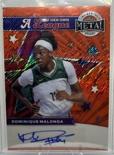 2025 Leaf Women of Sport Dominique Malonga Auto #2/4 A League of Her Own