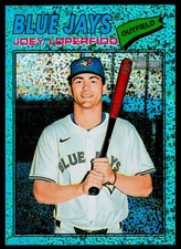 2026 Topps Heritage #354 - Joey Loperfido - Chrome Aqua Sparkle Refractor