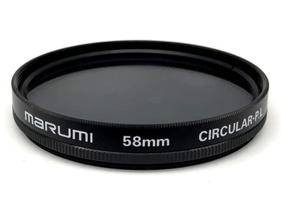 Marumi Polfilter Circular-P.L Filter 58mm Kreisförmig Filtergewinde M58