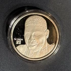 TIM DUNCAN Spurs Highland Mint .999 1oz SILVER COIN /3000 HOF Box & COA