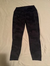 NWT! RBX Ankle Length Black-Grey Camo Leggings, Large