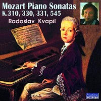 Wolfgang Amadeus Moz - Mozart Piano Sonatas K.310 330 331 545 - Cd - G1398Z