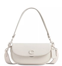 Coach White Emmy Saddle Bag 23