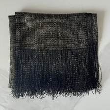 Women's Knit Beach Cover for Up Shawl with Tassel Detail Sun Protective Scarf