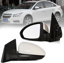 left Driver Side Mirror Fits 2011-2015 Chevy Cruze Sedan/Hatchback with Power Gl