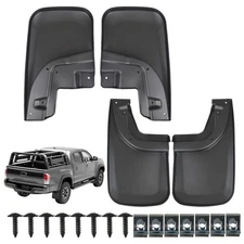 4Pcs Rear Front Mudguards Splash Mud Flaps Mudflaps For Toyota Tacoma 2005-2015 