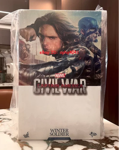 Figura INSTOCK Hot Toys MMS351 1/6 Capitán América - Soldado de Invierno de la Guerra Civil 2.0