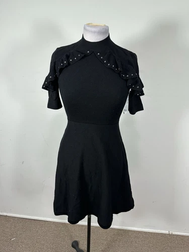 Abito donna Kate Spade colore nero manica corta taglia S