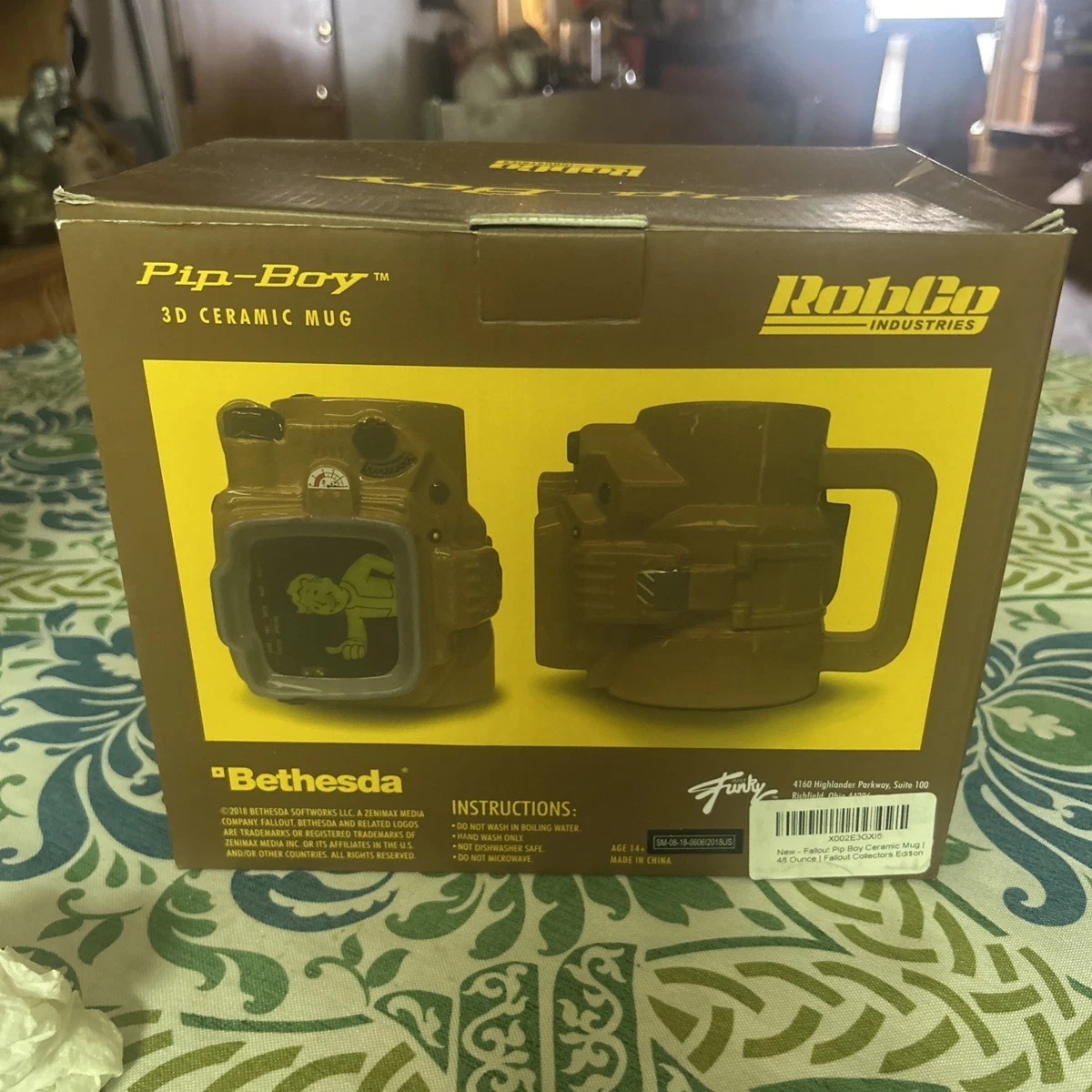 RobCo Fallout Pip-Boy Fallout Video Gaming Mugs for sale | eBay