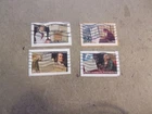 USA Used 2006 Issues, 39 Cent Benjamin Franklin (Set of 4) Scott #4021-24