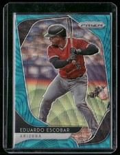 2020 Eduardo Escobar Panini Prizm #124 Teal Wave Prizm
