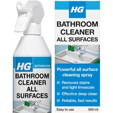 Bathroom Cleaner Spray for All Surfaces, Universal Toilet Cleaner, Tile Clean...