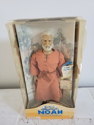Tales Of Glory Noah A Good And Honest Man Talking  Doll In Working Condition.