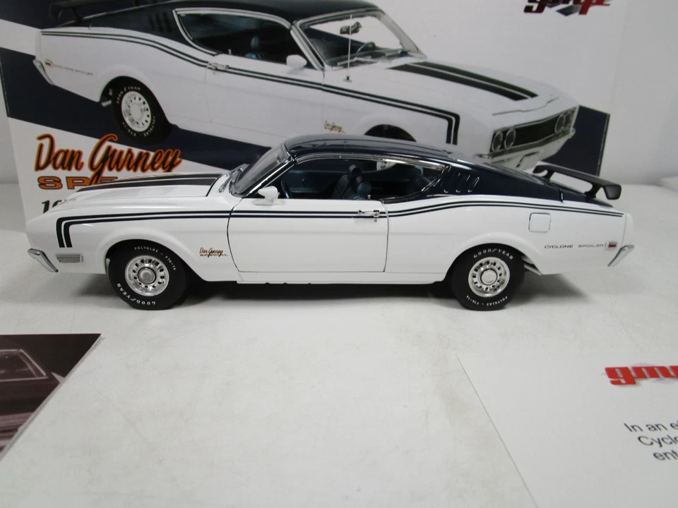 GMP 1/24 DAN GURNEY SPECIAL 1969 MERCURY CYCLONE USED *3450 MADE* READ - Image 4 of 4