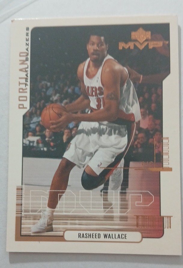 2000-01 Upper Deck MVP - Rasheed Wallace #143