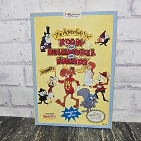 The Adventures of Rocky Bullwinkle and Friends Nintendo NES Complete CIB