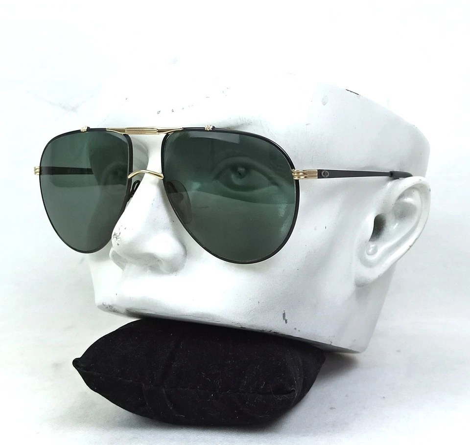 NUEVO DE COLECCIÓN GAFAS DE SOL MILITARES CHRISTIAN DIOR MONSIEUR AÑOS 70 METÁLICAS AL AIRE LIBRE HOMBRES Foto 3 de 4