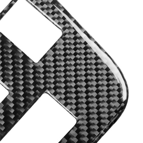 4Pcs Carbon Fiber Rear USB Panel Cover Trim For Dodge Charger 2015-2021 Type A - Picture 5 of 14