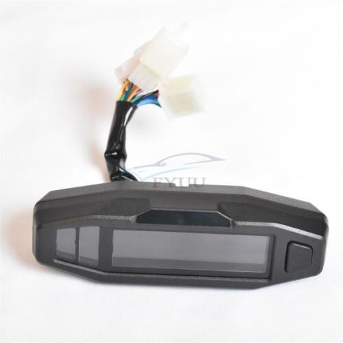 Mini Motorcycle LCD Speedometer Digital Odometer 199KM/H 1200RPM Gauge Parts - Picture 7 of 12