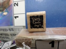 happy hears day RUBBER STAMP 5Q